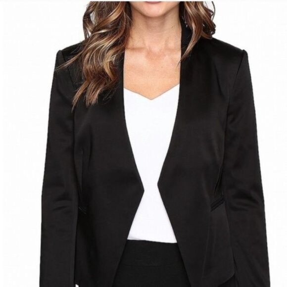 Mario Serrani Italy‎ Black Blazer Jacket XS - Picture 1 of 6